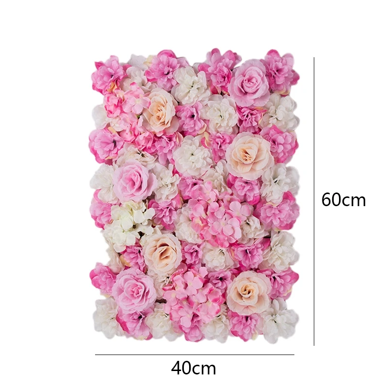 

Silk Rose Flower Home Decor Artificial Flower for Wedding Decoration Flower Wall Romantic Wedding Backdrop Decor
