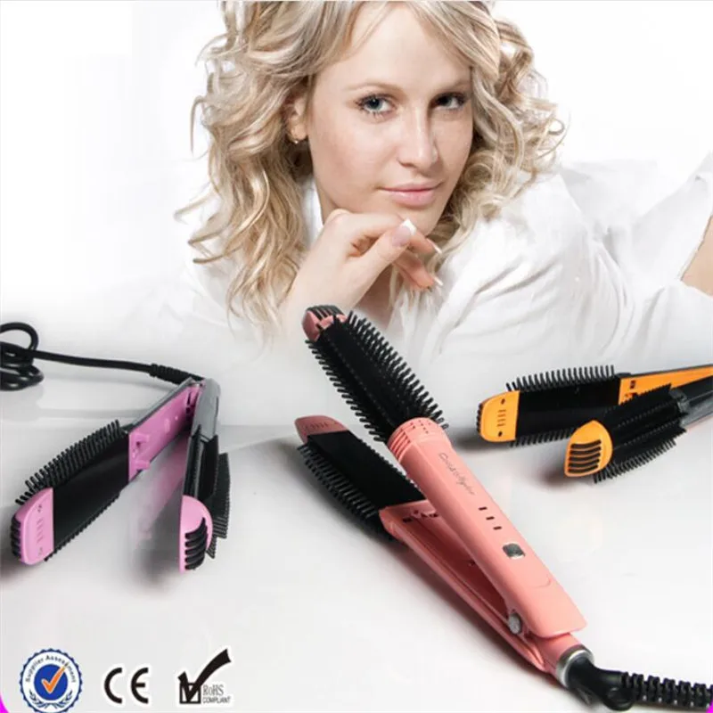 Электрический быстрый нагреватель волосы щипцы для завивки волос выпрямитель