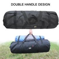 portable canvas bag with zipper folding bag duffel travel sports equipment bag large capacity bag