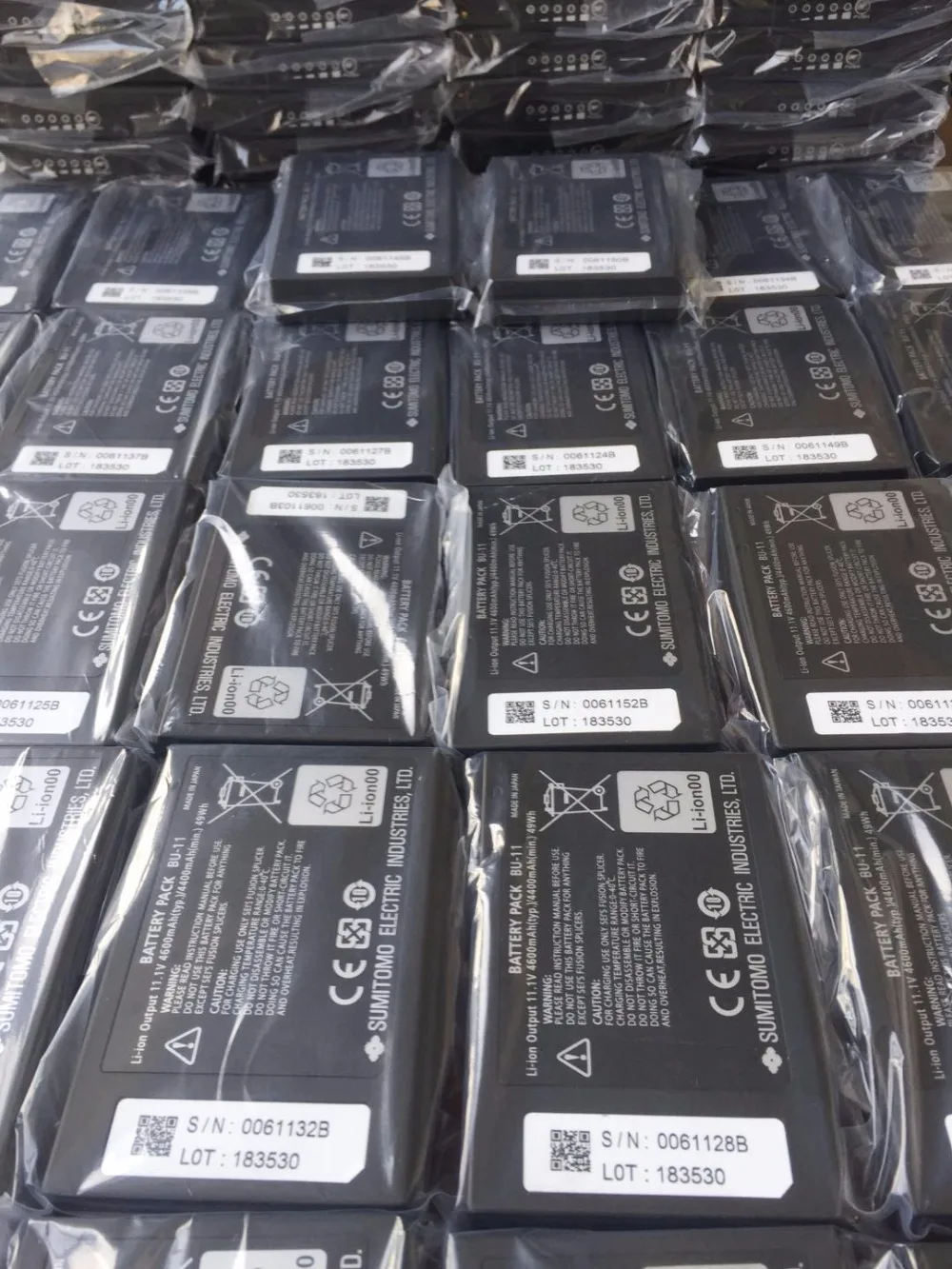 Оригинал сделано в Японии Sumitomo BU-11 BU-11S батарея для Type-71C Type-81C Type-82C T-71M T-Q101 71C 81C Z1C Z2C