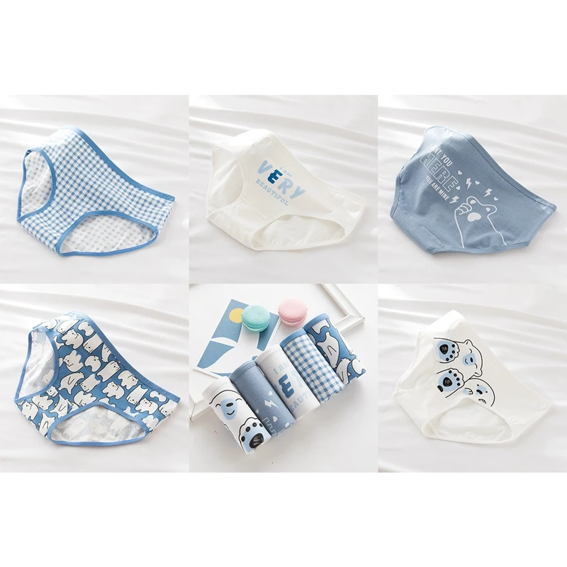 

Women Sexy Cartoon Panties Cotton High Quality Knickers Fashion Ladies Briefs
