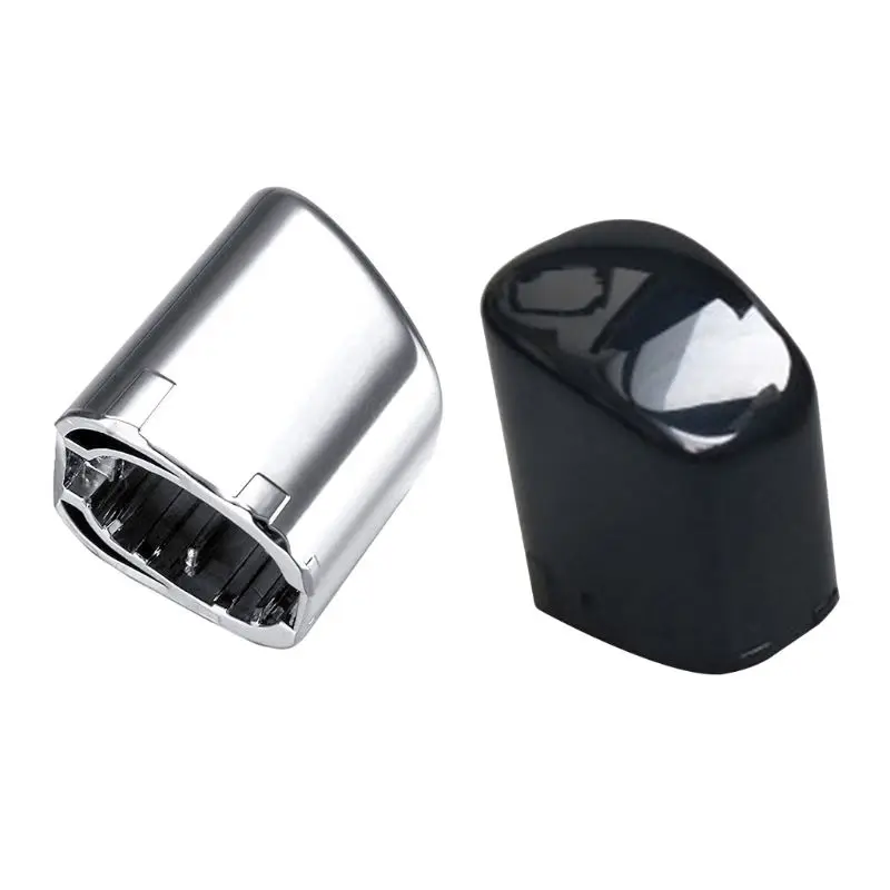 1 шт. автомобильный ручник Рычаг стояночного тормоза кнопки крышка хром