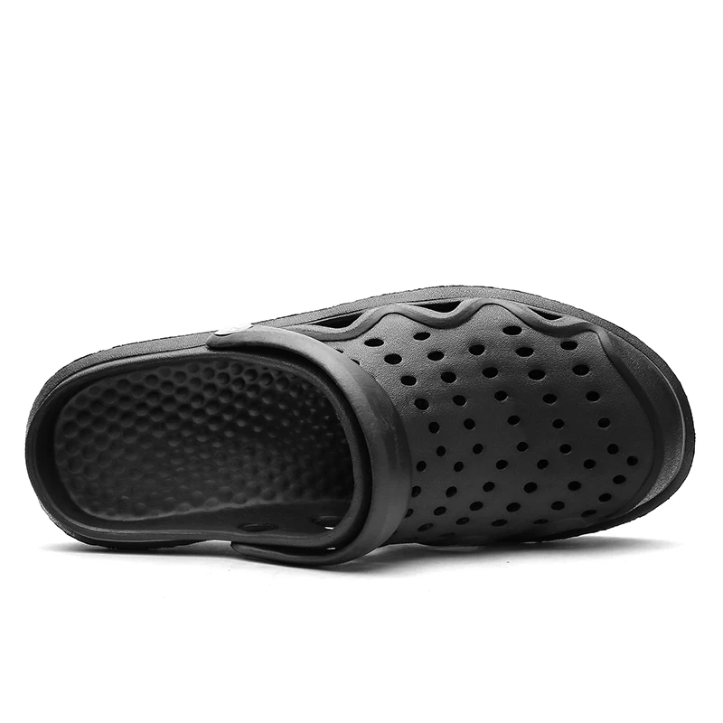 Мужские акватуфли дышащие кроссовки для пляжа рыбалки с водяными отверстиями