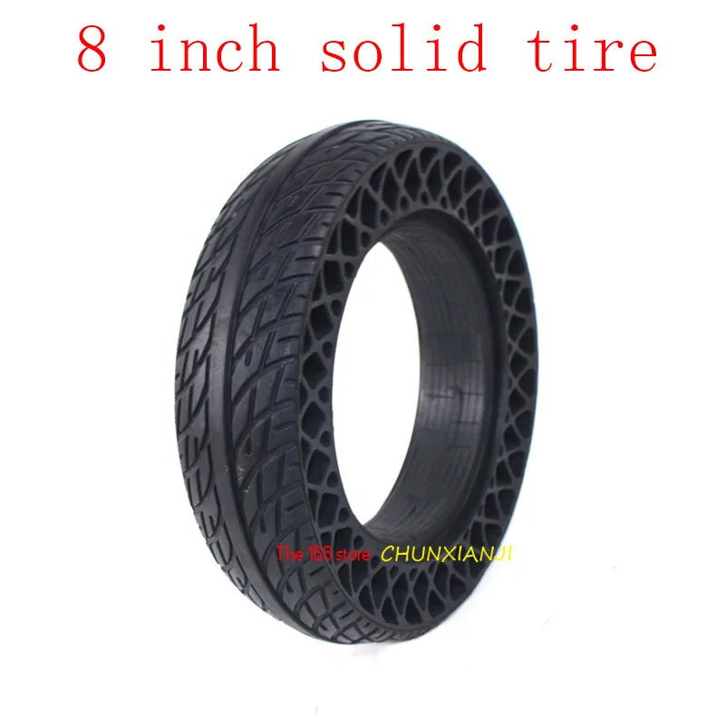 Супер 8 дюймов сотовые твердые шины без внутренней трубки утолщение и