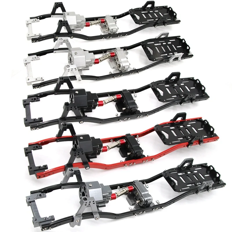 

Prefixal Gearbox Transfer Case for 1/10 RC Crawler Car Axial SCX10 & SCX10 II 90046 Upgrade Parts
