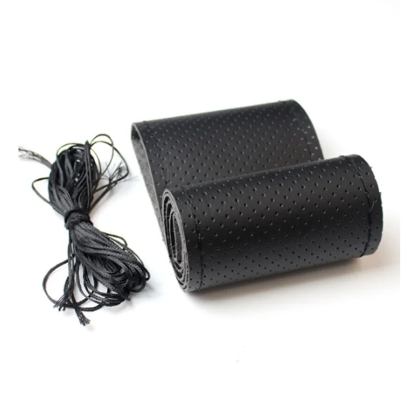 Чехол рулевого колеса автомобиля из искусственной кожи для Alfa Romeo 147 156 159 Alfetta Berlina