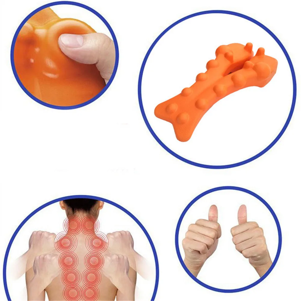 

Correct Cervical Vertebra Lumbar Traction Straight Spine Spine Relax Back Massage Board Back Stretching Device Health Care