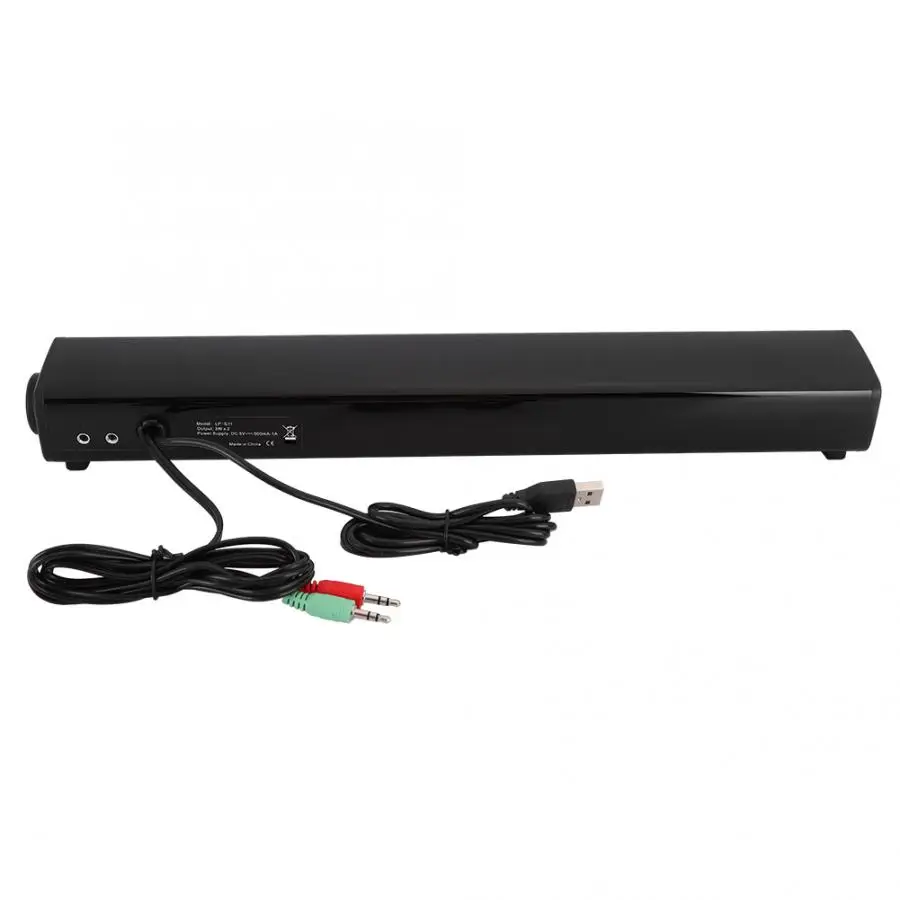 Домашний компьютерный динамик S11 настольная звуковая панель с ручкой управления