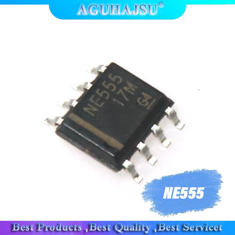 20 шт./лот NE555 NE555N 555 SMD чип SOP 8 Новый оригинал|Интегральные схемы| |