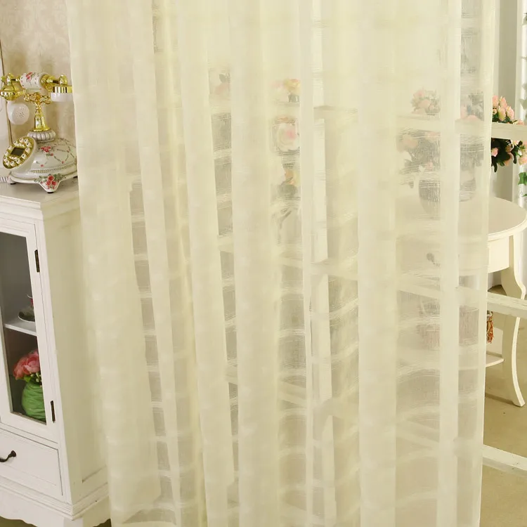 New Tulle For Dining Living Bedroom Room European high-grade pure window curtain Sheer 1 meter Width | Дом и сад
