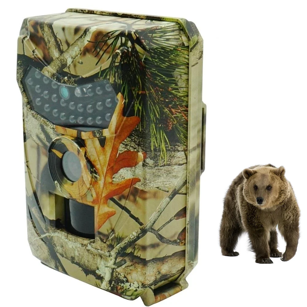 

Outdoor Hunting Camera 12MP Wild Animal Detector Trail Camera HD Waterproof Monitoring Infrared Heat Sensing Night Vision