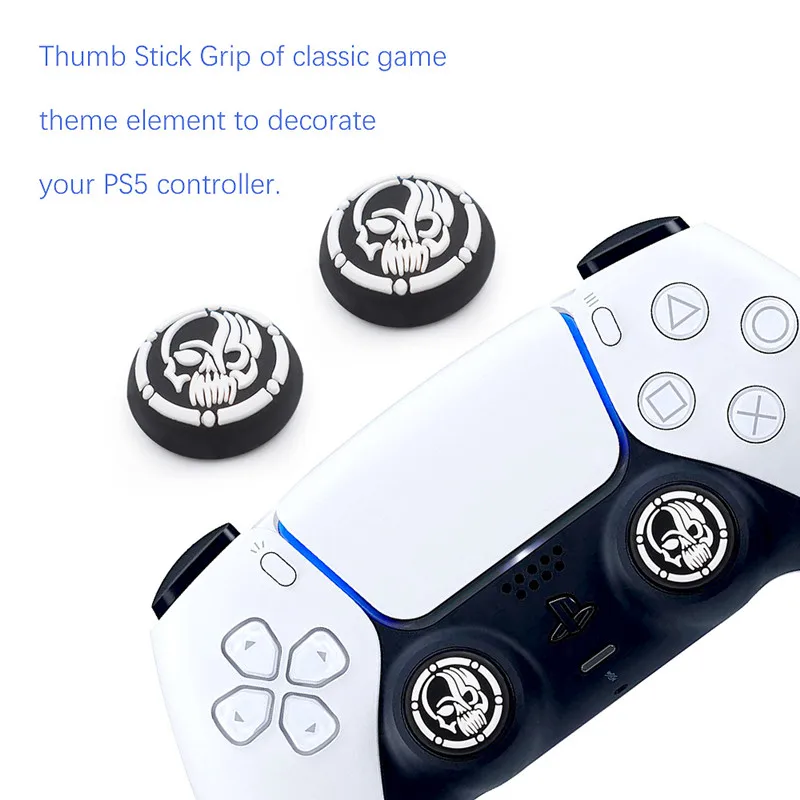 Thumb Stick Grip Cap For Sony Playstation5 PS5 PS4 PS3 PS2 XBOX Controller Cover Case for Joystick Thumbstick Soft Silicone Caps |