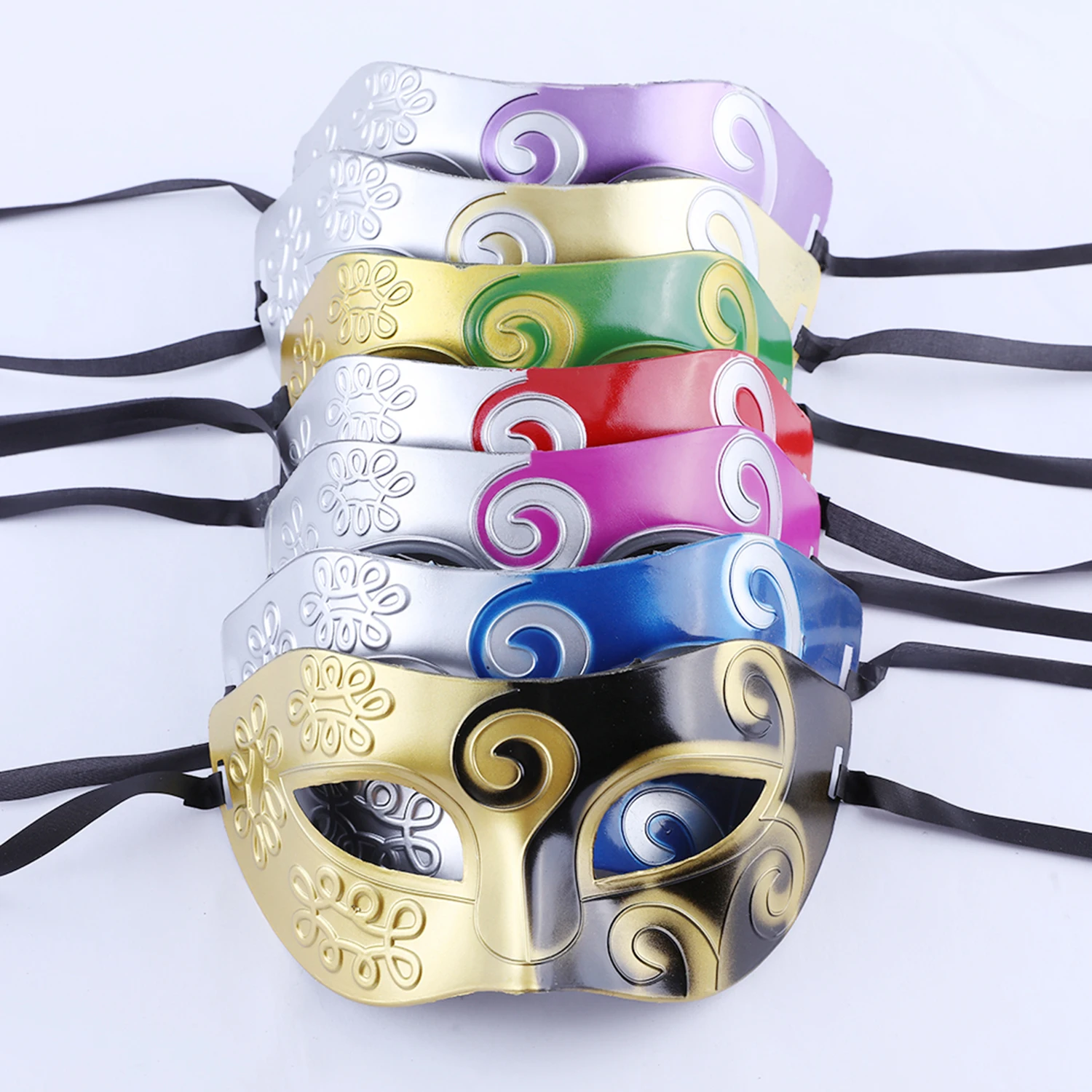 14 шт. маска унисекс для маскарада Хэллоуина карнавала в стиле ретро |