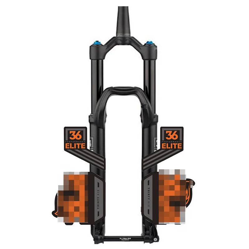 2018-fox float 36 PERFORMANCE elite fork stickers mtb bike fox-36 front decal | Спорт и развлечения