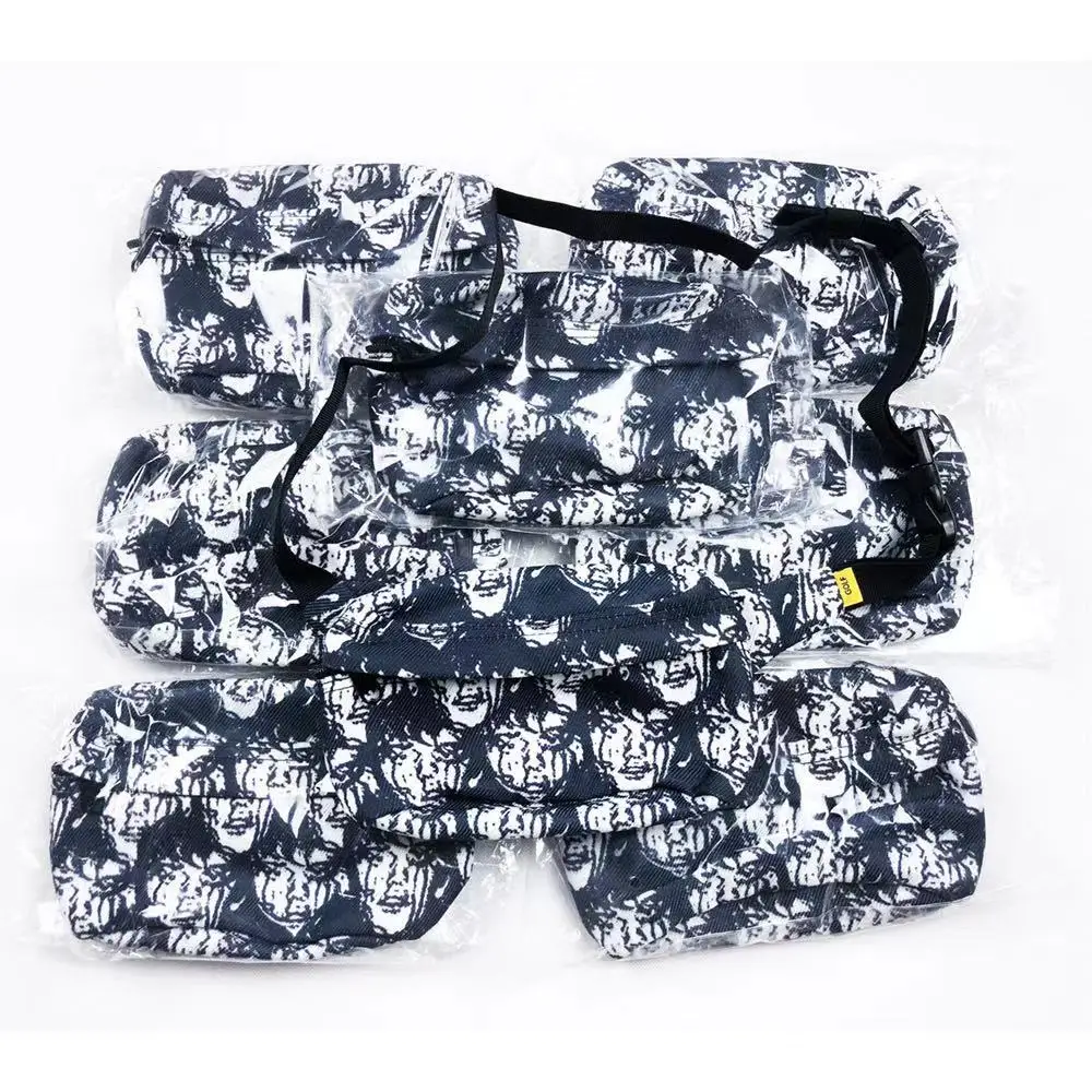 

Golfwang Full Print Crying Face Bag Hip-hop Messenger Bag Street Trend Tyler The Creator Men Women TTC Waist Crossbody Bag