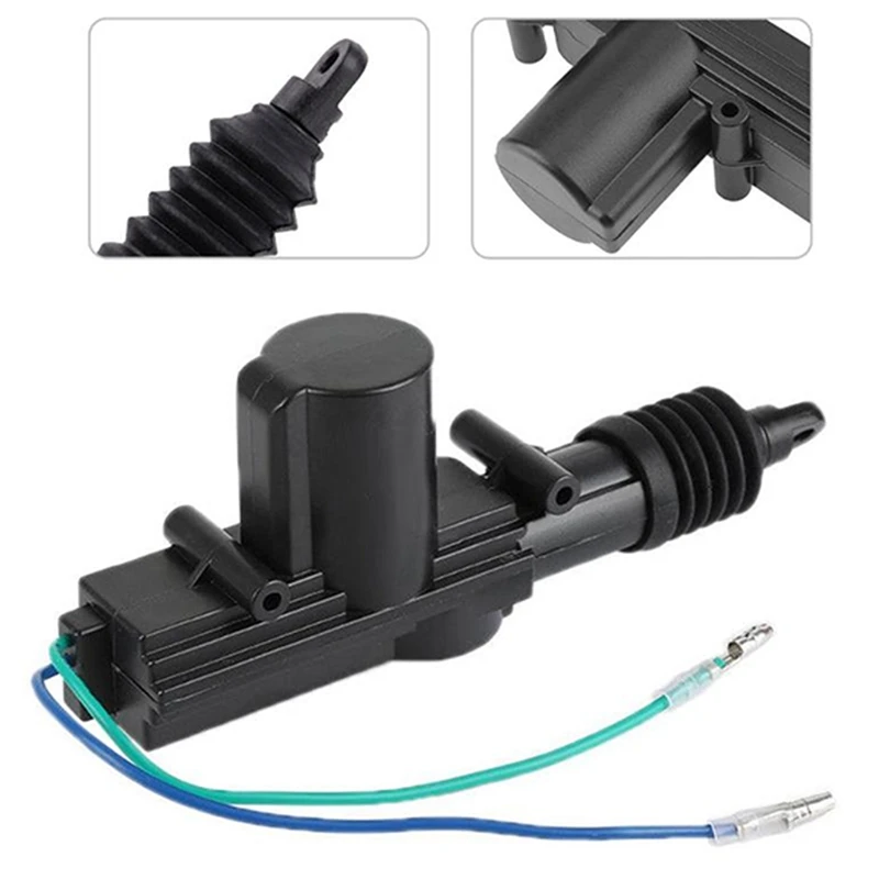 

12V 2 Wire Door Car Alarm System Central Locking Tools Motor Slave Actuator Solenoid Central Locking Motor Dc Auto Accessories
