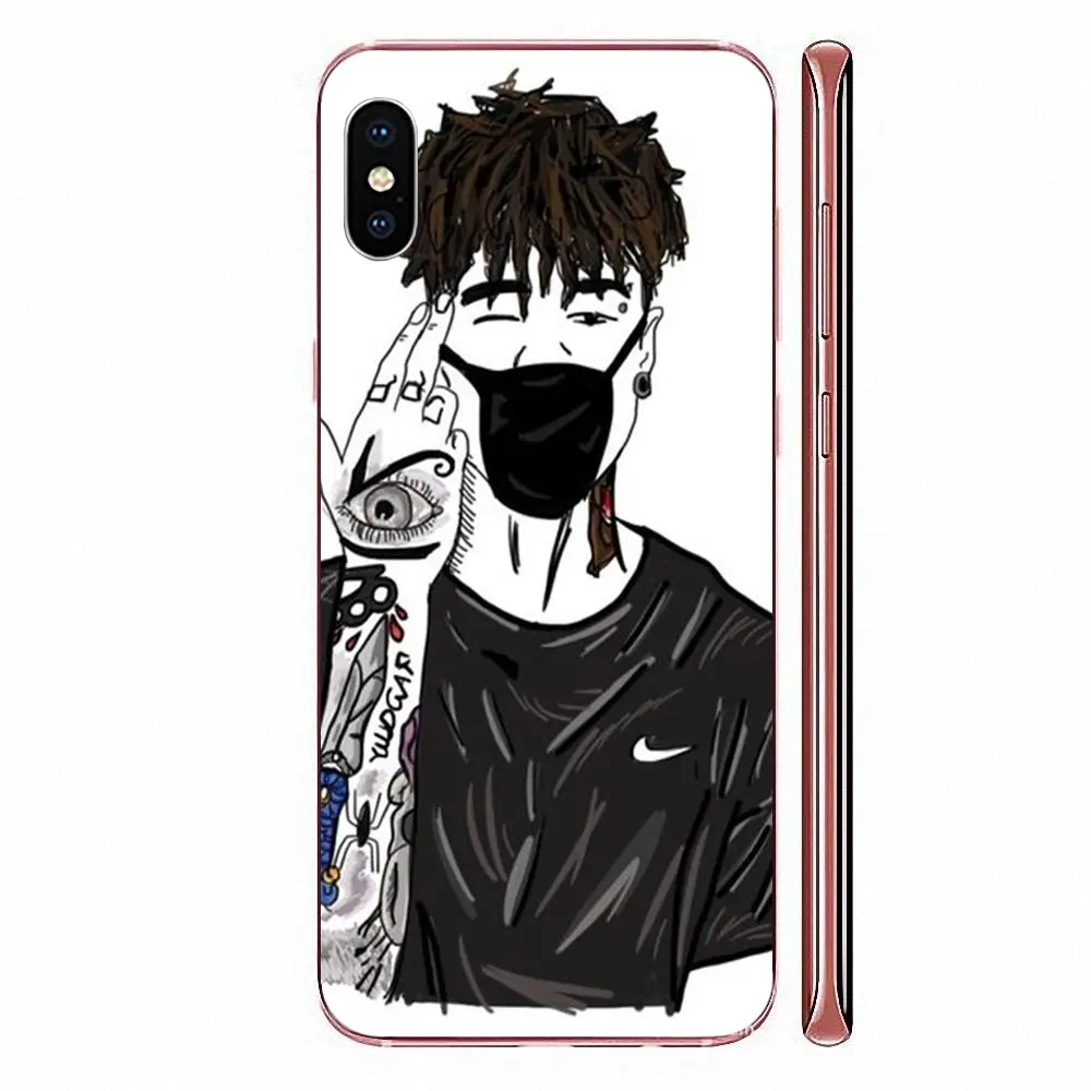 Рэппер в стиле хип-хоп Scarlxrd Swag узор для Motorola G G2 G3 G4 G5 G6 G7 Plus Xiaomi Redmi Note 8 8A 8T 10 K30 5G Pro |