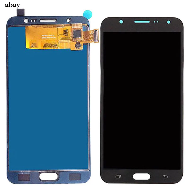Новый ЖК дисплей 5 дюйма для SAMSUNG Galaxy J7 2016 с сенсорным экраном J710 J710F сменная