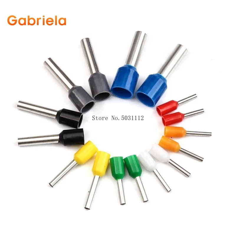 Обжимные наконечники для шнура 800 шт. обжимные клеммы изолированный соединитель