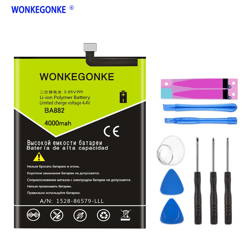 WONKEGONKE BA882 4000 мАч хорошего качества батареи для Meizu 16 16TH 16TM +