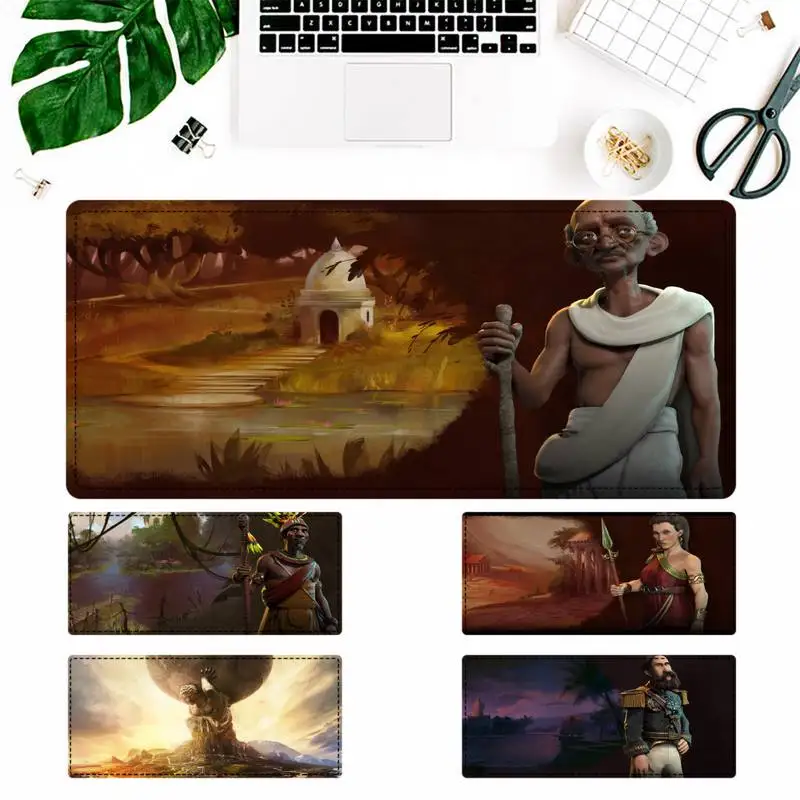 

Popolar civilization Gaming Mouse Pad Gaming MousePad Large Big Mouse Mat Desktop Mat Computer Mouse pad For Overwatch