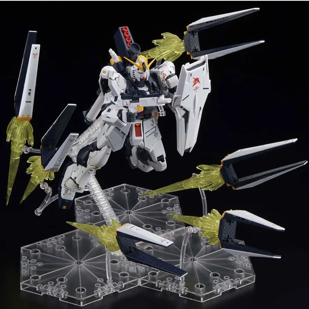 Gundam Модель RG 1/144 RX 93 V GUNDAM Amuro Ray CCA комплект с эффектом панцири Unchained мобильный костюм детские игрушки