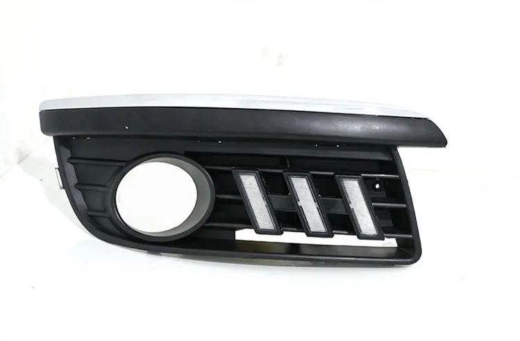 

Osmrk led drl daytime running light for Volkswagen Sagitar 2006-11 with moving yellow turn signal and blue night light