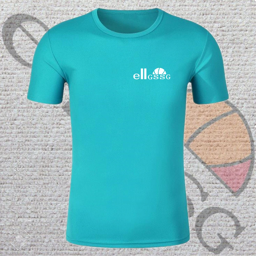 

New trendy brand men's short-sleeved casual t-shirt summer bottoming shirt youth Korean style trendy men's clothing