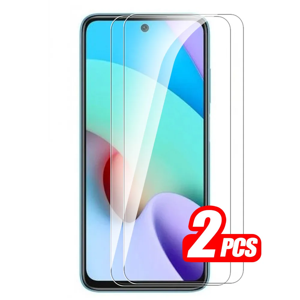 

2pcs Full Cover Tempered Glass For Xiaomi Redmi 10 Redmy Note 10 Pro Note10 S T 10Pro 10s 10T Screen Protector Protective Film