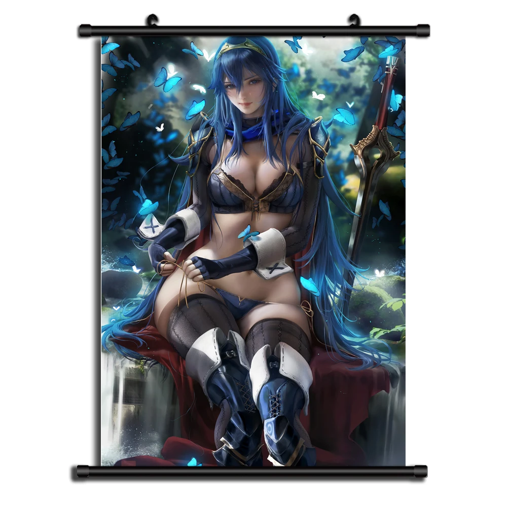 

Fire Emblem Anime Wall Scroll Poster Home Decor Cosplay Uncensored