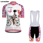 SPTGRVO LairschDan 2020, розовый смешной женский комплект одежды для велоспорта, Женский комплект одежды для велоспорта, короткая одежда для горного велосипеда, велосипедная одежда