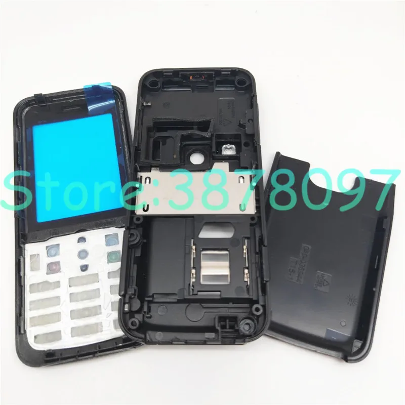 Чехол для телефона Nokia Asha 6120 6120C + клавиатура задняя крышка аккумулятора с