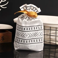 50pcs gift packing bags ribbon drawstring bag for wedding birthday christmas home party decoration package candy cookie gift bag