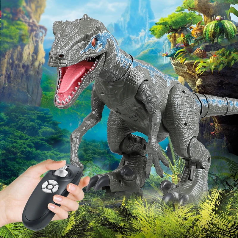 Игрушка динозавр с дистанционным управлением умный робот Электромобиль для
