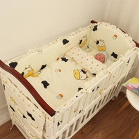 69pcs cow infant baby crib bedding set crib bumper bedroom decor bed protector toddler baby bed linens 1206012070cm