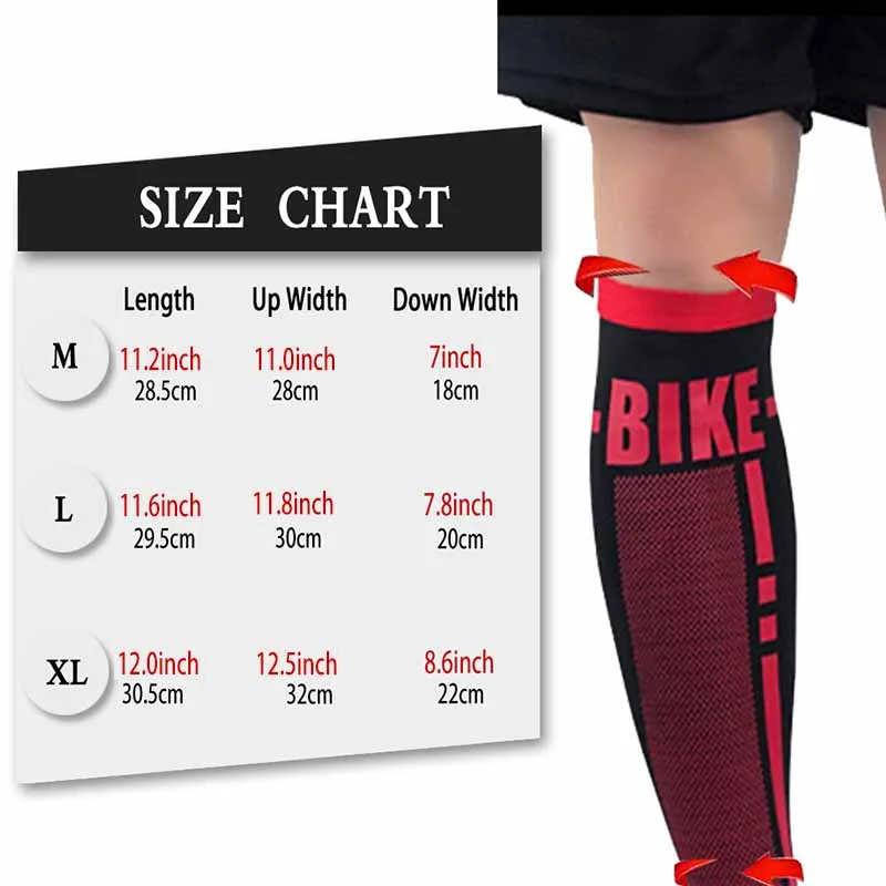 1 пара спортивных леггинсов для голени компрессионные защитные леггинсы