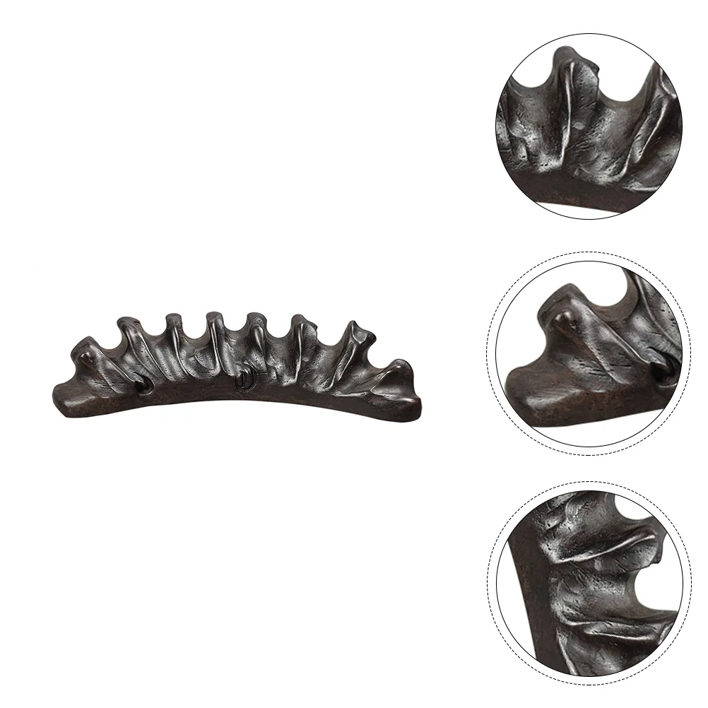 

1pc Pen Holder Pen Shelf Pen Rack Ebony Paperweight for Stationery Random Style
