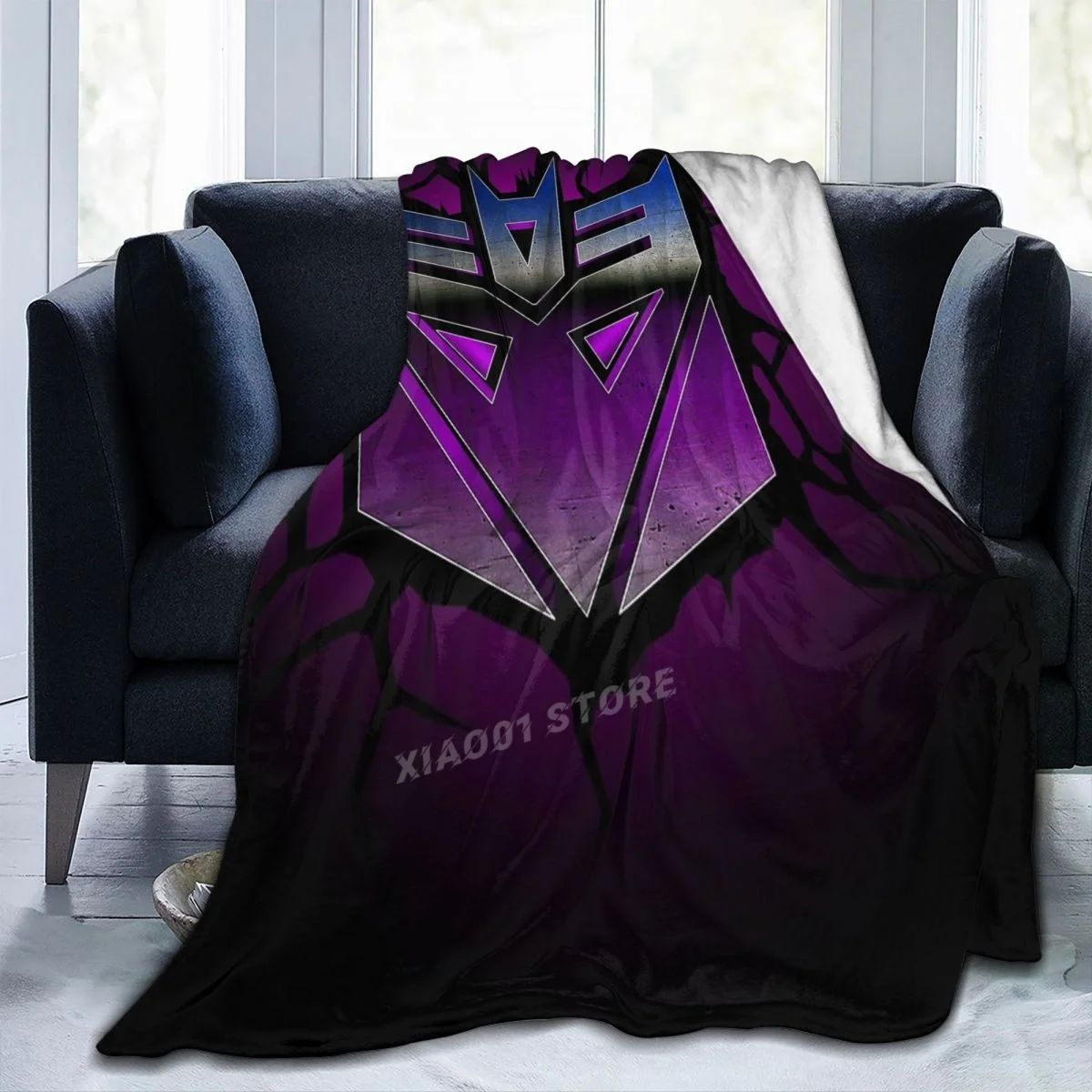 Трансформеры Decepticon плед одеяло Sherpa постельное белье мягкое s | Дом и сад