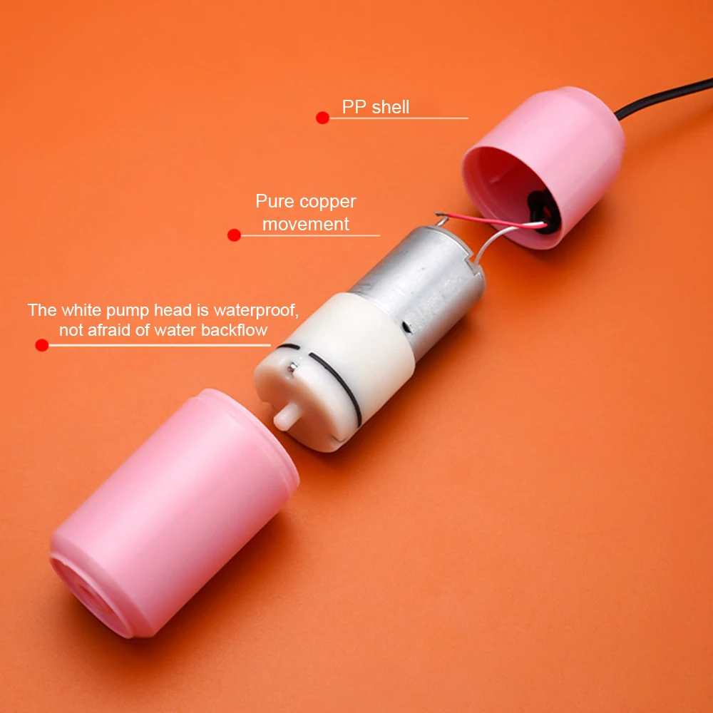 Аквариумный кислородный воздушный насос аквариумный USB тихий маленький