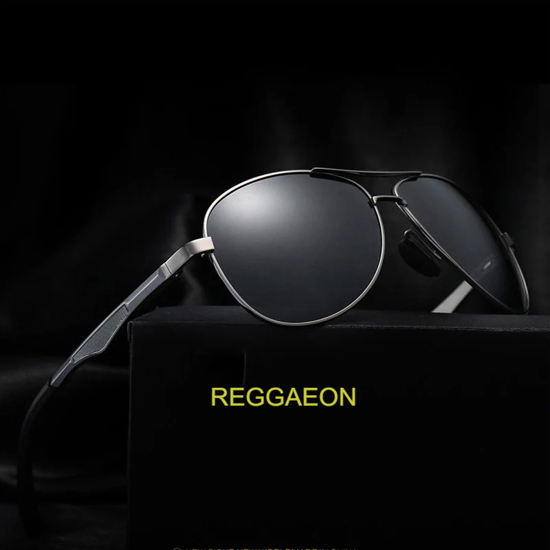 Men's Classic Retro Brand Sunglasses High Quality Polarized Aluminum Driving Oversized Luxury |