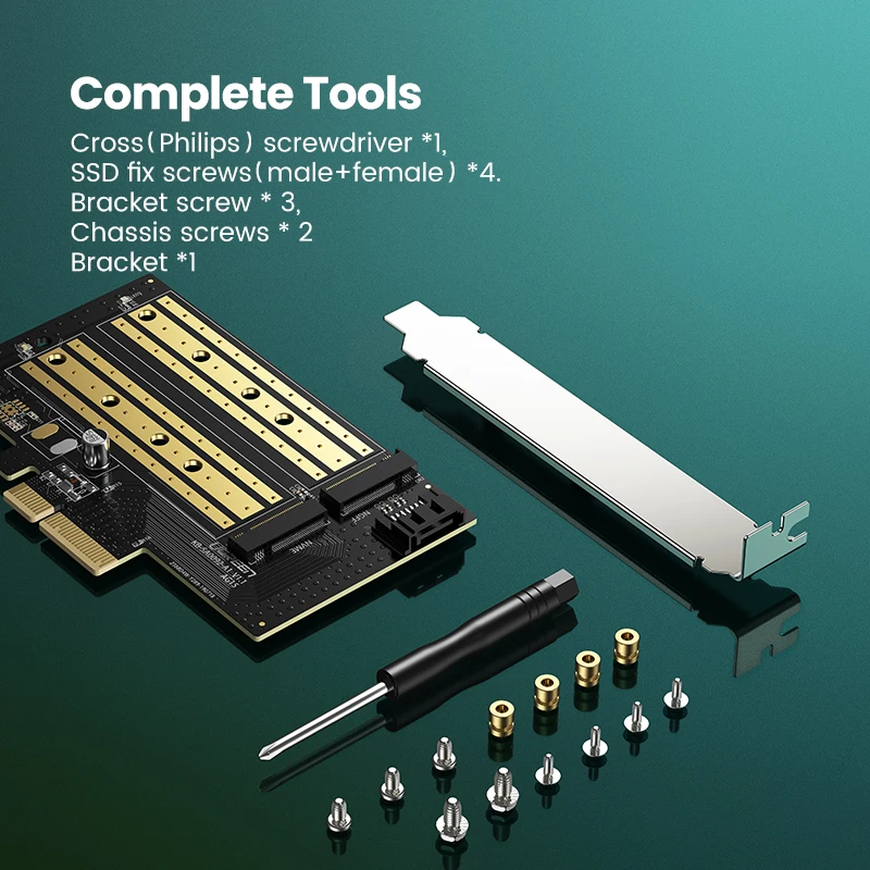 адаптер ugreen pcie для m2 nvme m 2 pci express адаптер 32 г