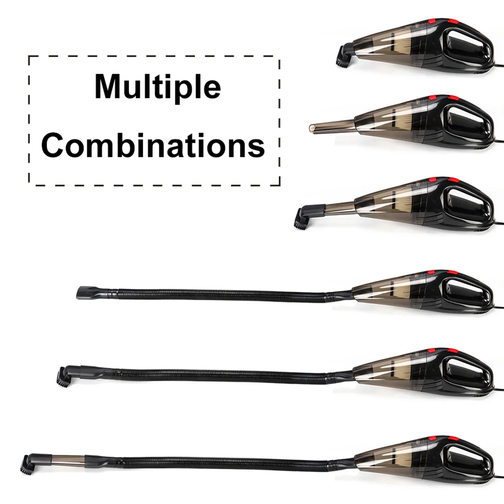 

108W Handheld Wired Car Vacuum Cleaner 12V 3000PA Super Suction Rechargeable Mini Car Vacuum Cleaner for Car Home Pet Hair