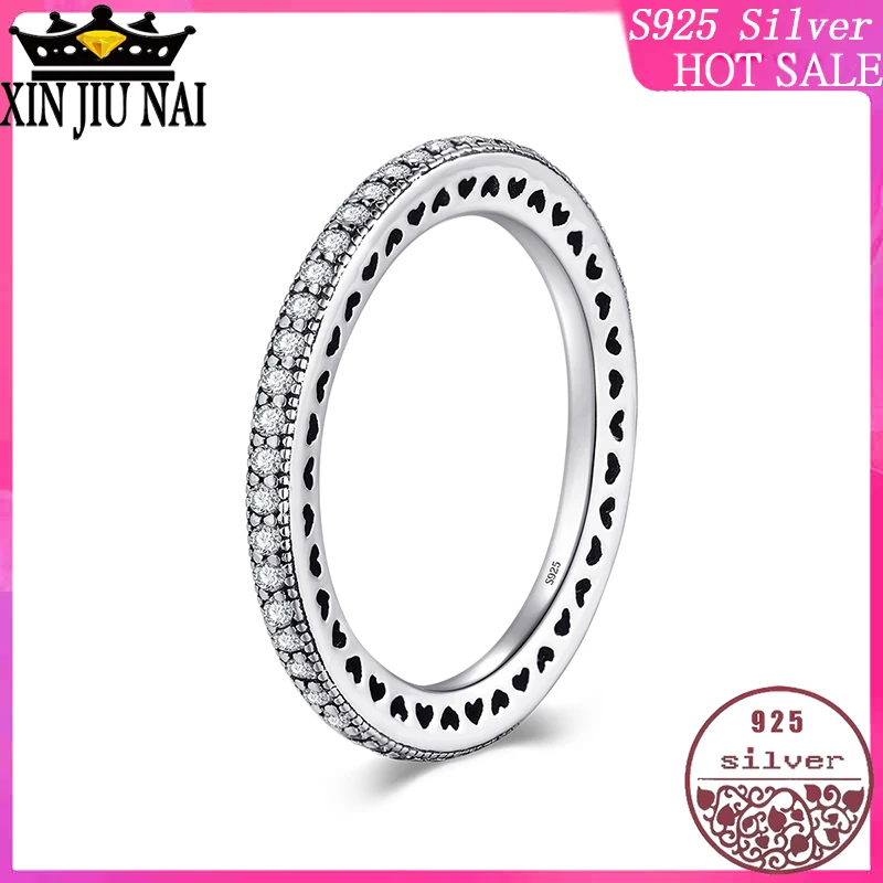 Кольцо из стерлингового серебра 100% пробы с черным фотоэлементом женское