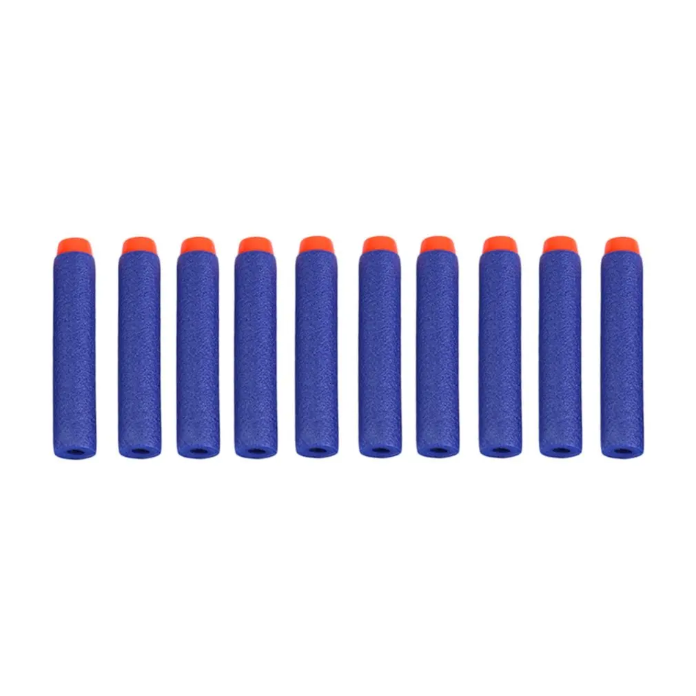 500/200/100 шт безопасная пена пуля Ева мягкая сплошные пулевые дротики для Nerf N-Strike Elite