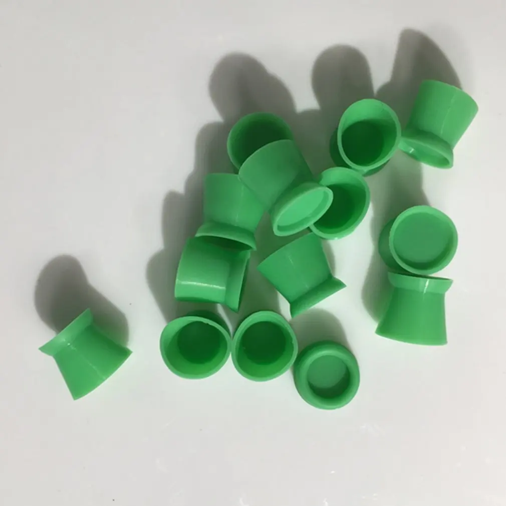 

Disposable Tattoo Ink Cup Small & Big Size Silicone Permanent Makeup Pigment Container Cup Cap Tattoo Supply