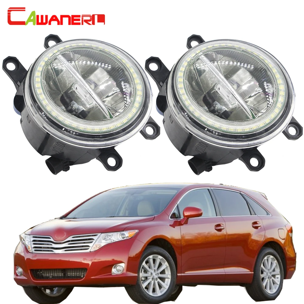 Cawanerl для Toyota Venza 2009 2010 2011 2012 автомобиля 4000LM светодиодный противотуманный фонарь