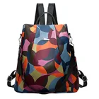Новый модный многофункциональный рюкзак с защитой от кражи, сумки на плечо из ткани Оксфорд для девочек-подростков, Вместительная дорожная школьная сумка