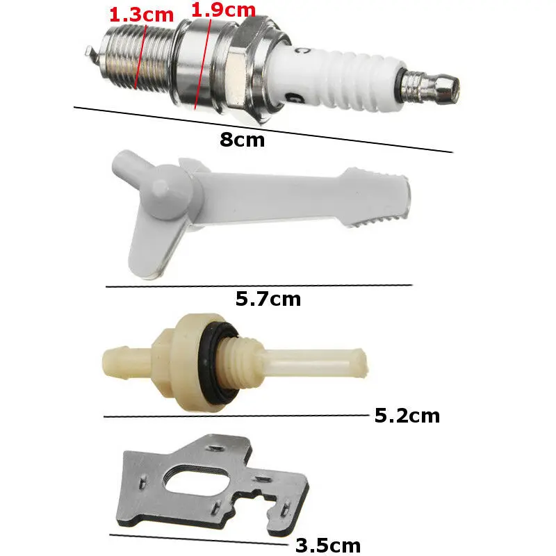 Набор свечей зажигания для катушки Air фильтр карбюратора Honda GX160 GX200 набор