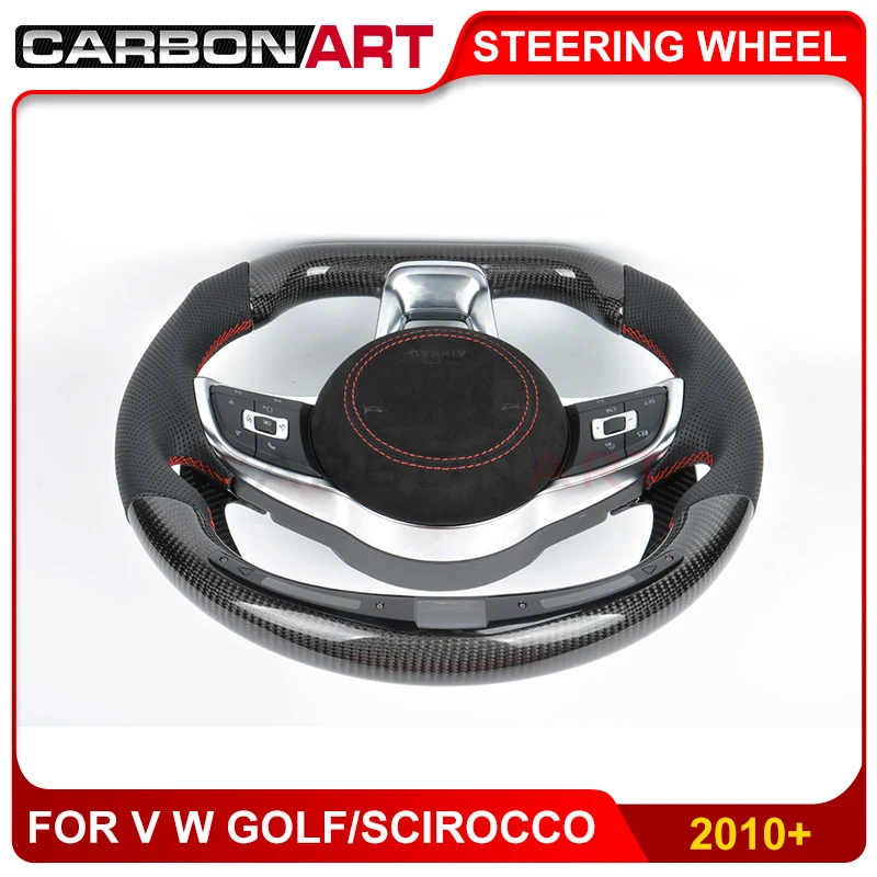 Светодиодный дисплей гоночного руля для golf 6 golf 7 Scirocco, запчасти для стайлинга автомобилей, для CC passat 2010 2013 golf 6, умное Рулевое управление