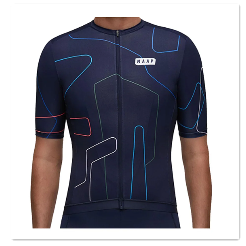 

MAAP Men's Cyling Jersey Quick Drying Breathable Short Sleeved Summer Shirt Cycling Jersey Comfortable Magda Ciclis